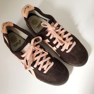 Asics Shoes - Brown and Pink ASICS Asics Shoes - Brown and Pink ASICS